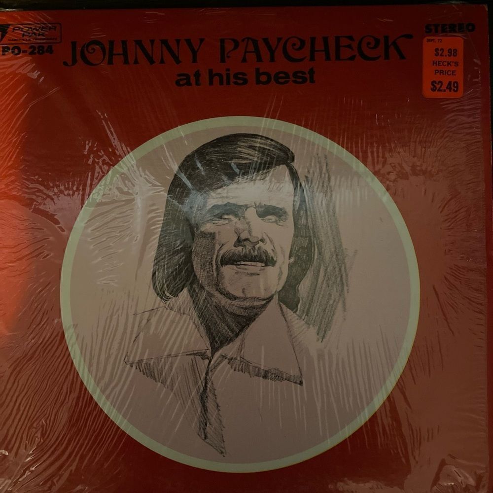 Vintage Johnny paycheck vinyl 
